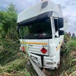 GNFS Responds to Diesel Tanker Incident on Accra–Kumasi Highway