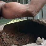 23-year-old survives after shop floor collapses into deep pit in Tarkwa