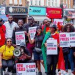 UK-Based Ghanaians Protest Mahama Govt: “Cocoa Farmers, Nurses Still Waiting on Promises”