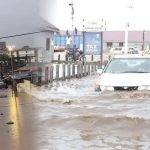The Presidency urges caution as heavy rains trigger flooding across Ghana