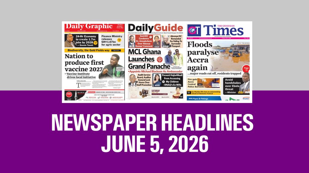 NEWSPAPER HEADLINES