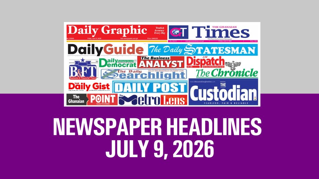 NEWSPAPER HEADLINES 9