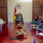 Volta Regional House of Chiefs pays courtesy call on the Minister for Foreign Affairs