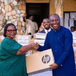 Afenyo-Markin Donates 100 Laptops to New Teachers in Effutu Under “One Teacher, One Laptop” Initiative