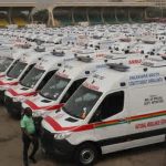 30 ambulances handed over to National Security for refurbishment and possible deployment