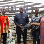 Sammi Awuku supports over 200 farmers in Akuapem North with farm inputs