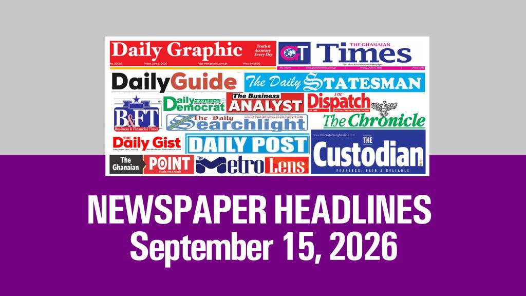 NEWSPAPER HEADLINES 15