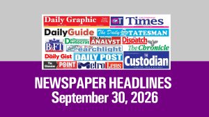 NEWSPAPER HEADLINES 30