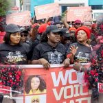 Women hit streets to demand release of detained nurse