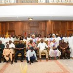 NPP’s new National Executives call on former President Kufuor, seek guidance ahead of 2028