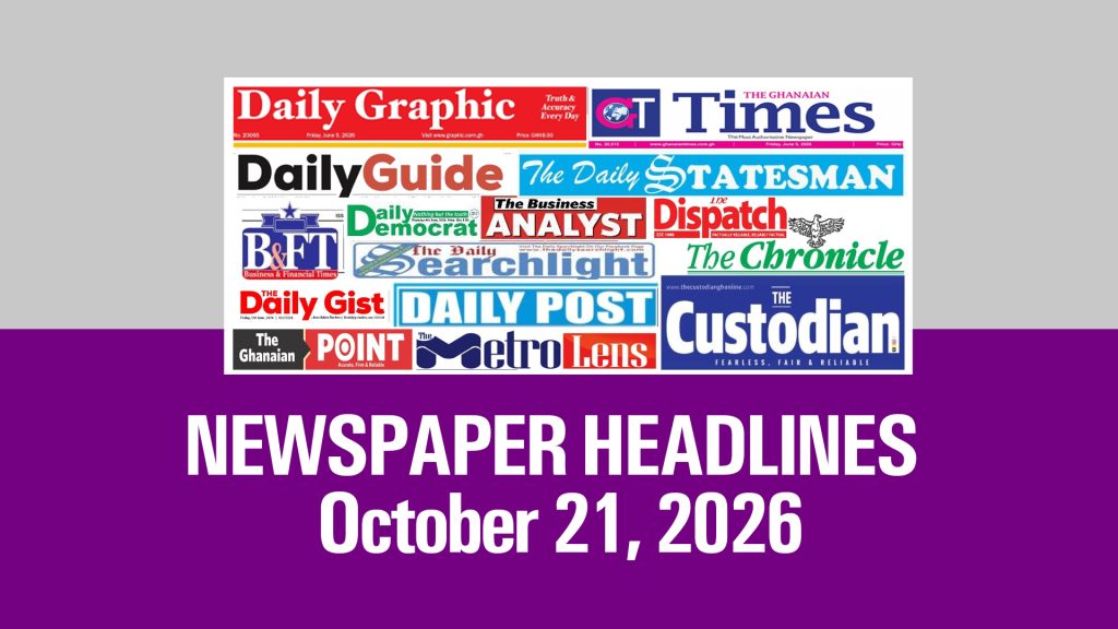 NEWSPAPER HEADLINES 21